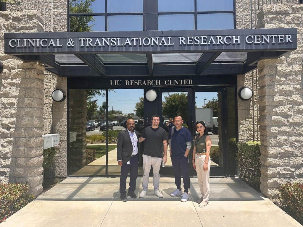 The late Doctor Christina Wang and the CTSI team.
